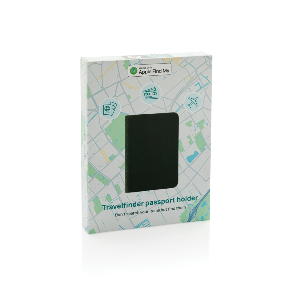 Travelfinder RCS rpoly paspoorthouder wereldwijd lokaliseren