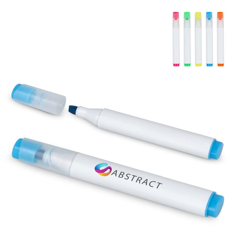 Ovale tekstmarker - bedrukt of onbedrukt verkrijgbaar