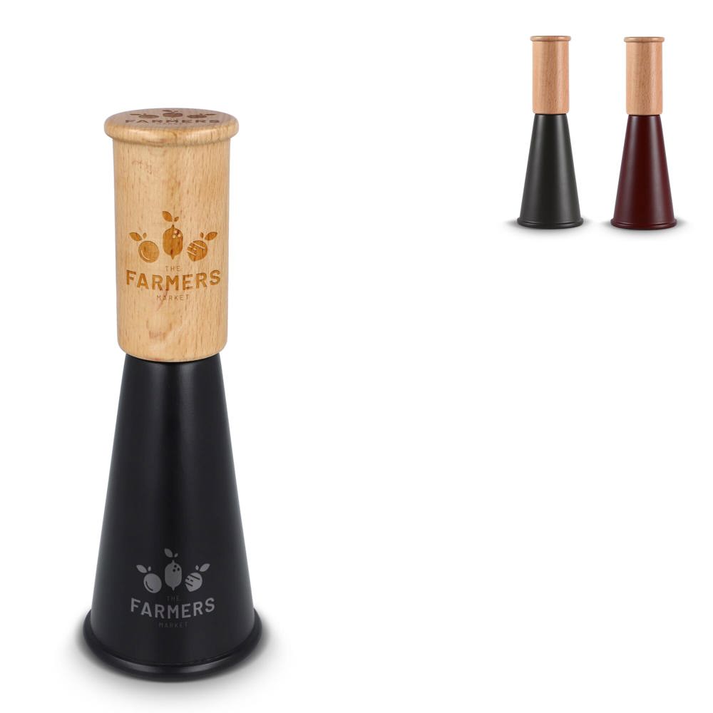 Sagaform Gurken Zout- of Pepermolen Medium, 20,5cm - voor bedrijven en relatiegeschenken