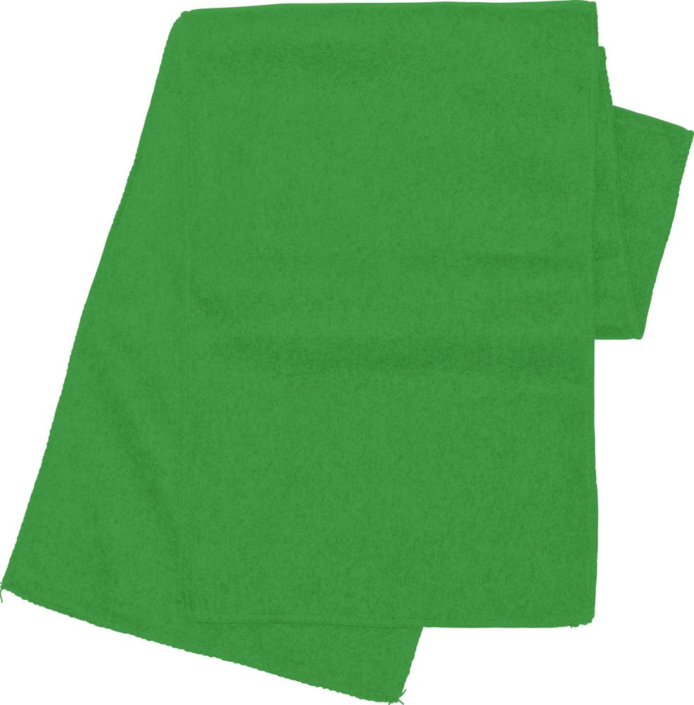 Polyester fleece (200 gr/m²) sjaal Maddison - met logo of onbedrukt bestellen - groen