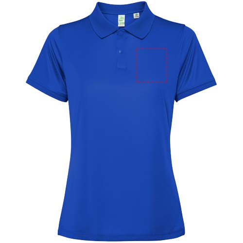 Tormo 125 g/m² damespolo met korte mouwen