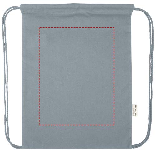 Oregon Blend 140 g/m² GRS gerecyclede tas met trekkoord 5 l