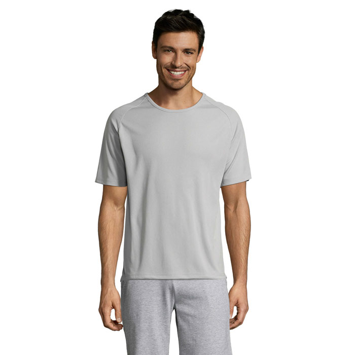 SPORTY - SPORTY HEREN T-Shirt - kopen of bedrukken - Zuiver Grijs