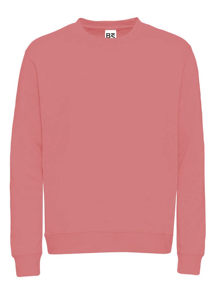 BS Ginger sweater, 280 gr/m² - met logo of onbedrukt bestellen - Dusty Pink (PMS 500C)