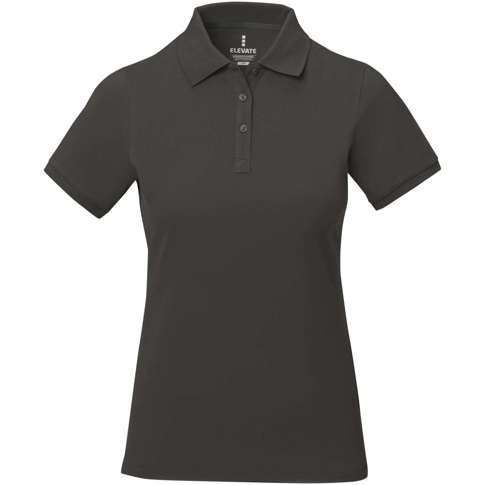 Calgary 200 g/m² damespolo met korte mouwen