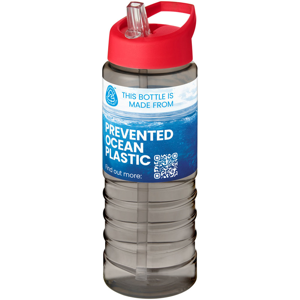 H2O Active® Eco Treble 750 ml drinkfles met tuitdeksel 