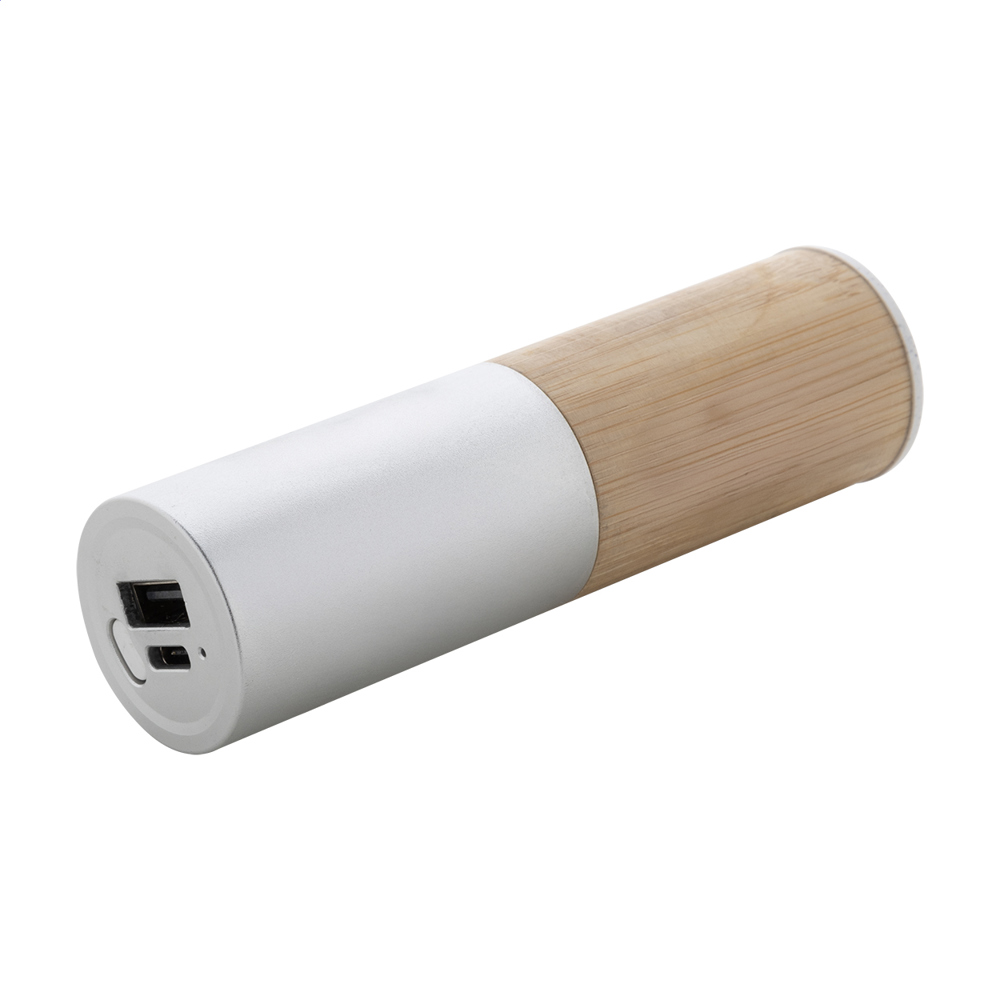 Ralubo Tube - powerbank - bedrukt of onbedrukt verkrijgbaar - zilver