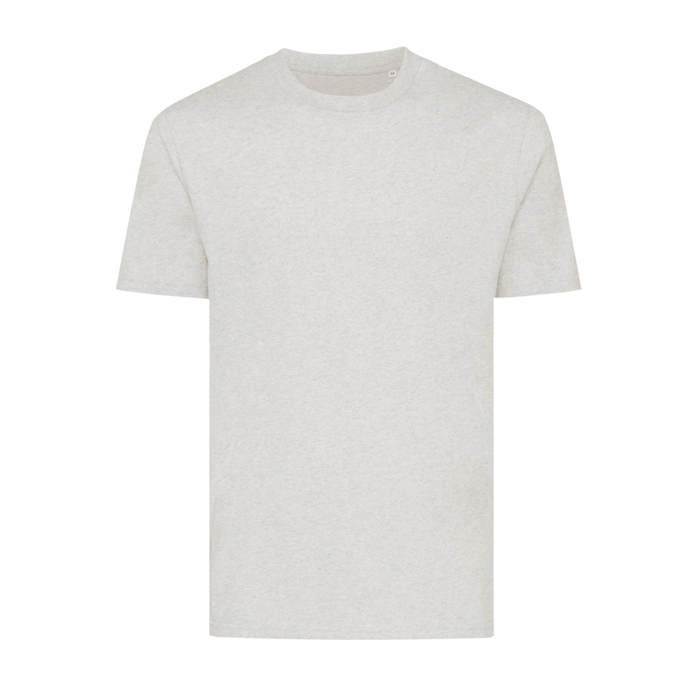 IQONIQ Sierra lichtgewicht gerecycled katoen t-shirt - voor bedrijven en relatiegeschenken - light heather grey (± PMS light heather grey)