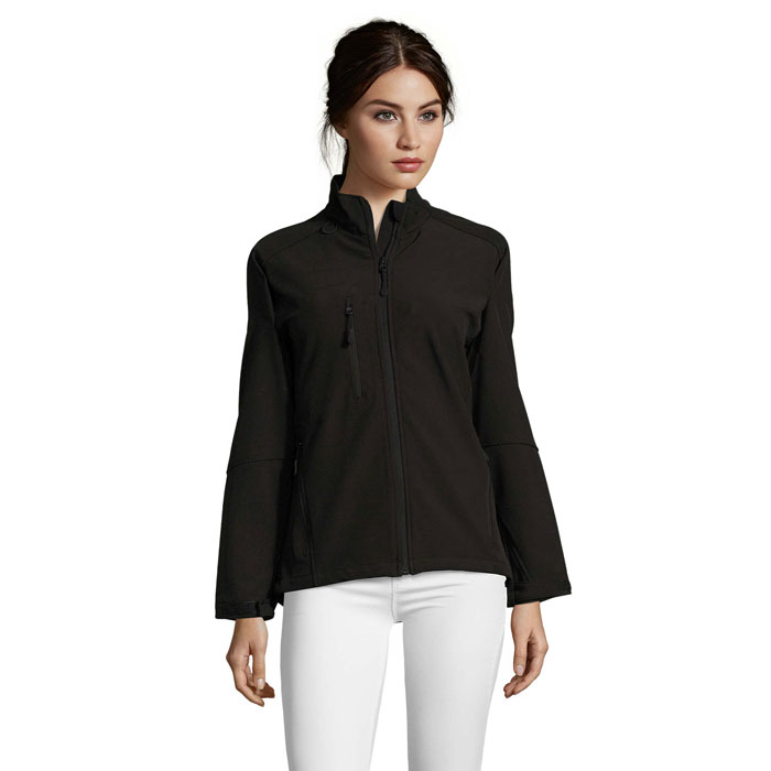 ROXY - ROXY dames shoftshell 340g - kopen of bedrukken - Zwart