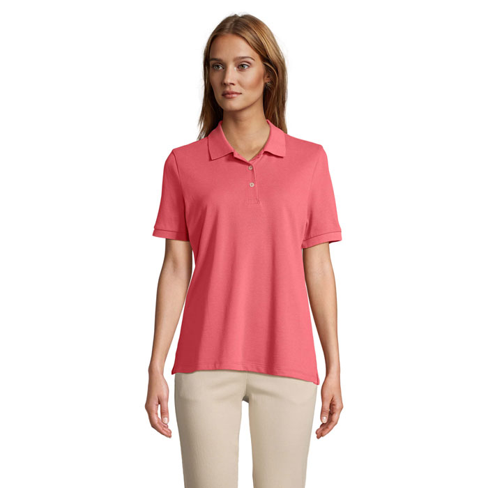 PACIFIC WOMEN - PACIFIC DAMES POLO - kopen of bedrukken - Folk Pink Twin