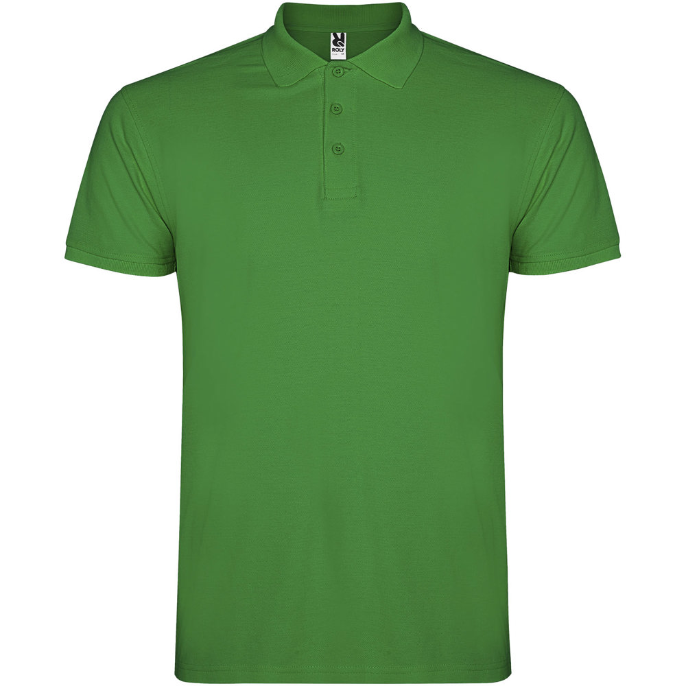 Star herenpolo met korte mouwen - voor bedrijven en relatiegeschenken - Tropisch groen