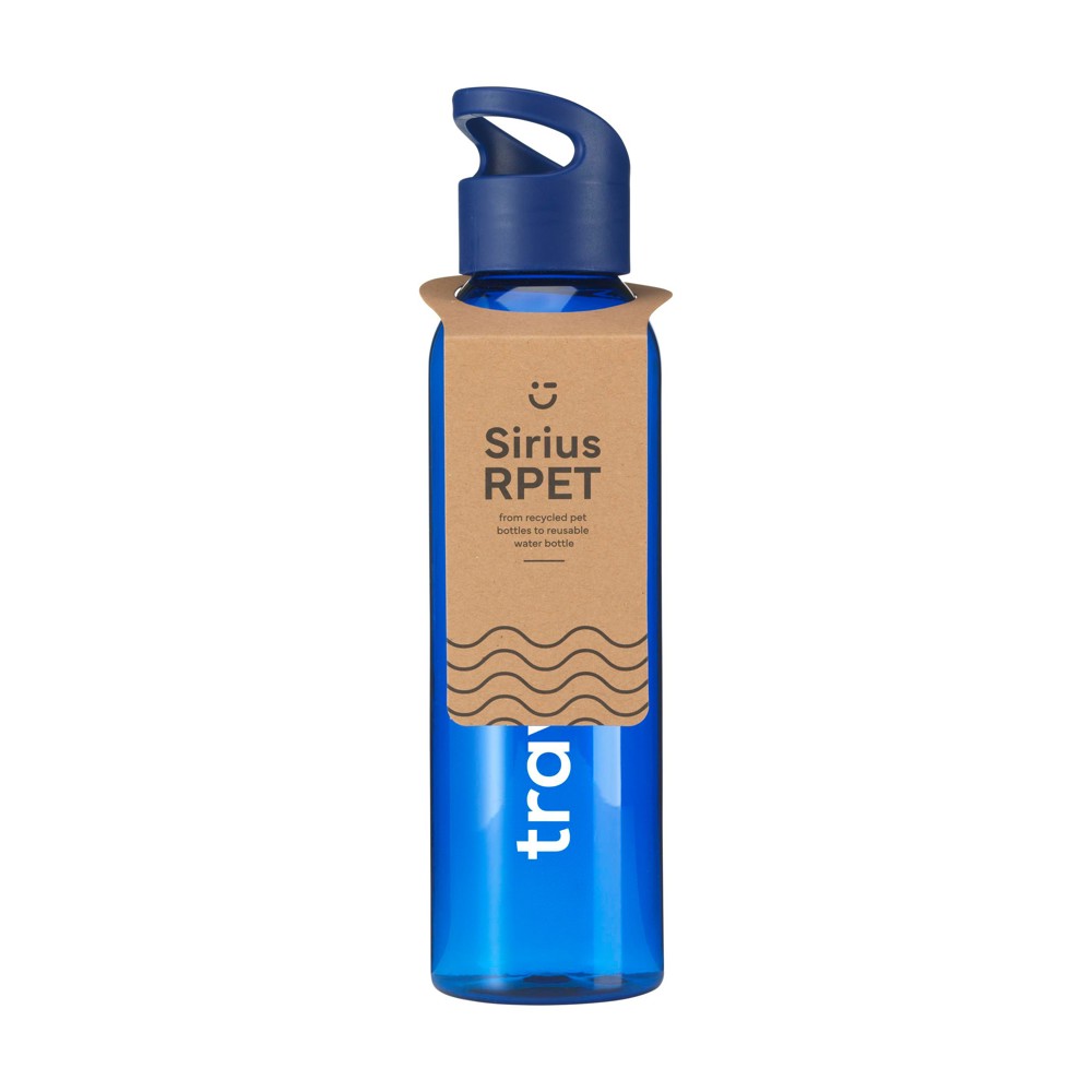 Sirius GRS RPET 650 ml - blauw/blauw (± PMS 2748C)