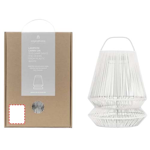 Originalhome Lampion gerecyclede draagbare lampenkap