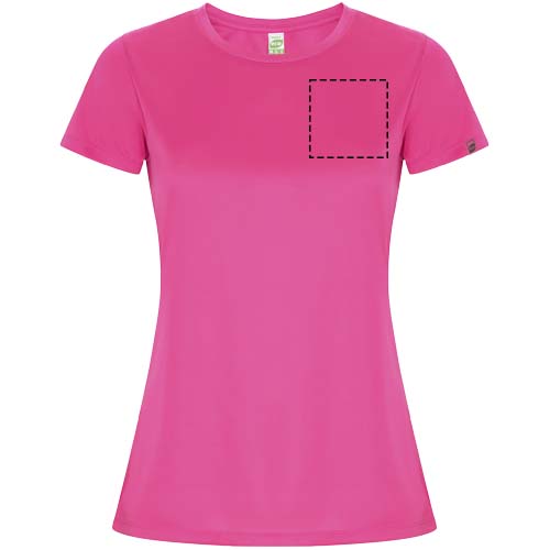 Imola 135 g/m² sportshirt met korte mouwen voor dames