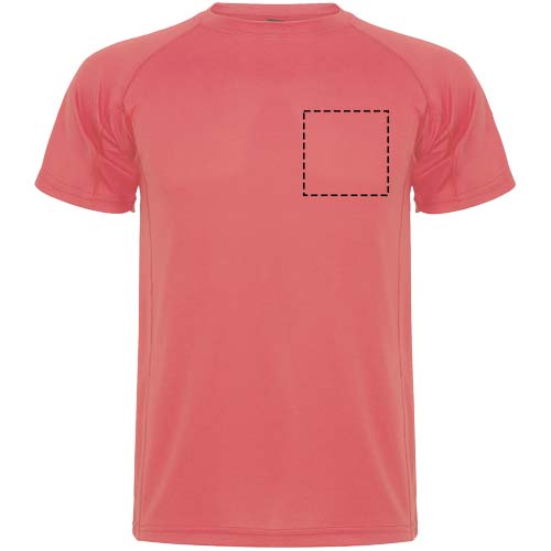 Montecarlo 150 g/m² sportshirt met korte mouwen voor heren