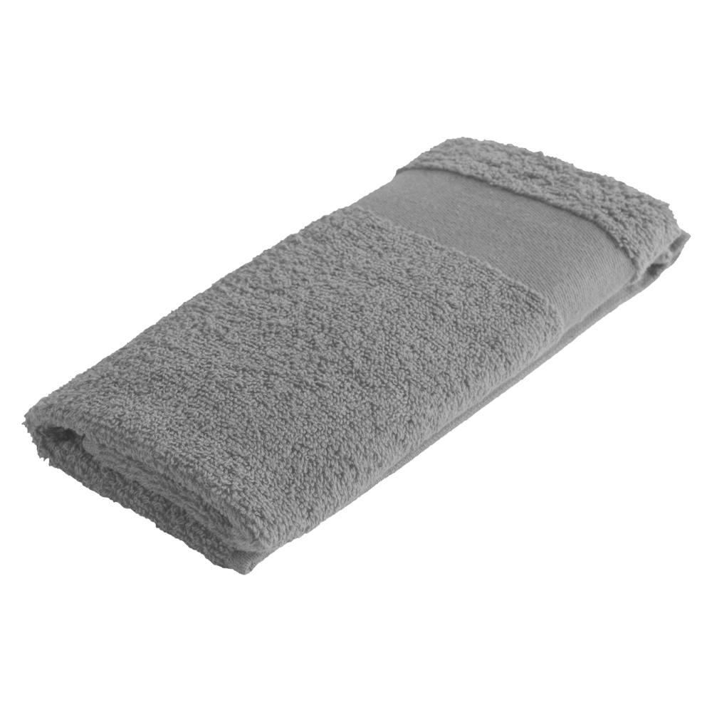 Sophie Muval gastendoek 50x30 cm, 450 gr/m² - voor bedrijven en relatiegeschenken - Grijs (PMS 429c) / Grijs