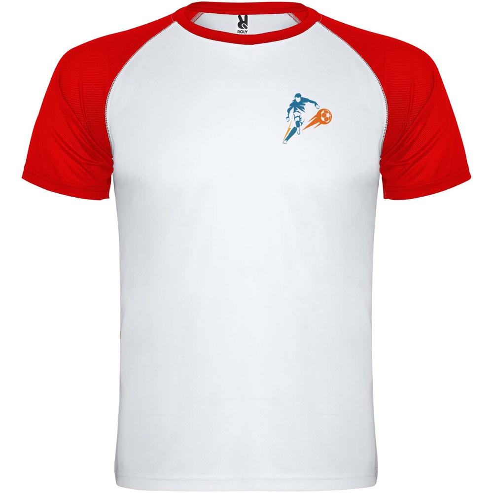 Indianapolis 140 g/m² sportshirt met korte mouwen voor kinderen