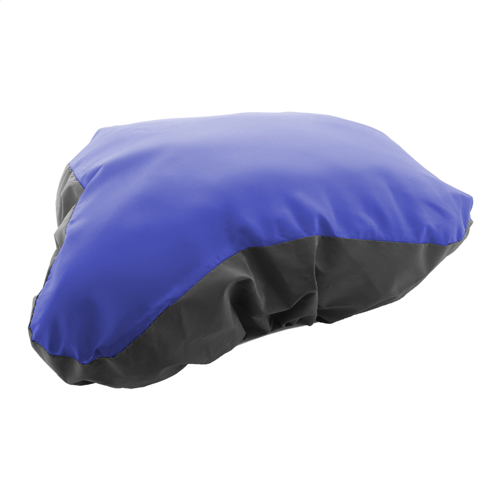 Lumiride - reflecterende RPET fietszadelhoes - met logo of onbedrukt bestellen - blauw