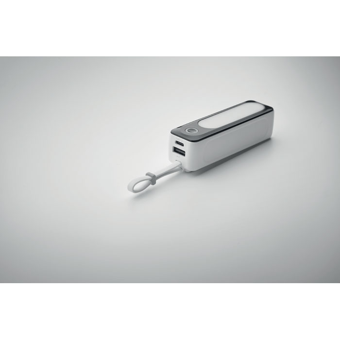 POWLIGHT - 5000 mAh powerbank met COB