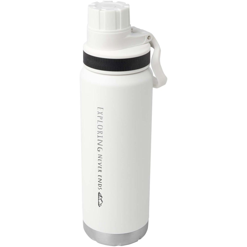 Fortis 700 ml RCS-gecertificeerde waterfles van gerecycled roestvrij staal met koperen vacuümisolatie (geschikt voor koolzuur