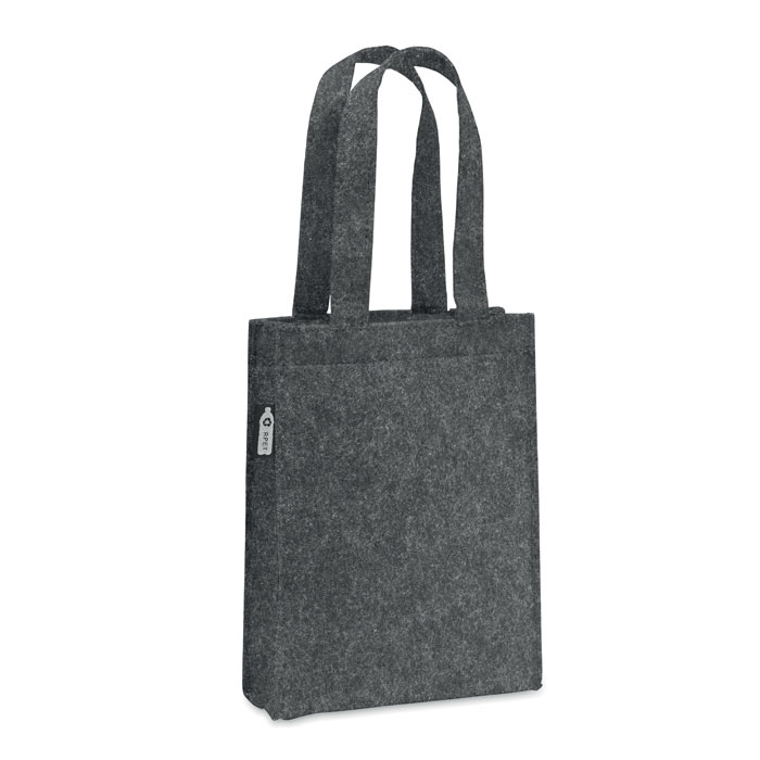 FELTOTE - Klein geschenktasje van RPET-vi - kopen of bedrukken - Steengrijs