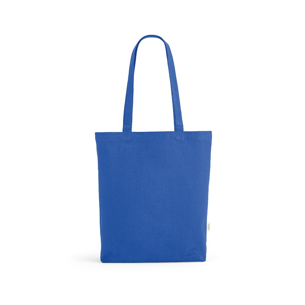 Logan boodschappentas gerecycled katoen 280 gsm - Koningsblauw