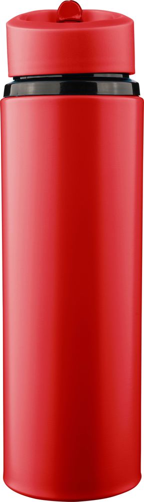 Gerecyclede RVS drinkfles (500 ml) Zeno - bedrukt of onbedrukt verkrijgbaar - rood