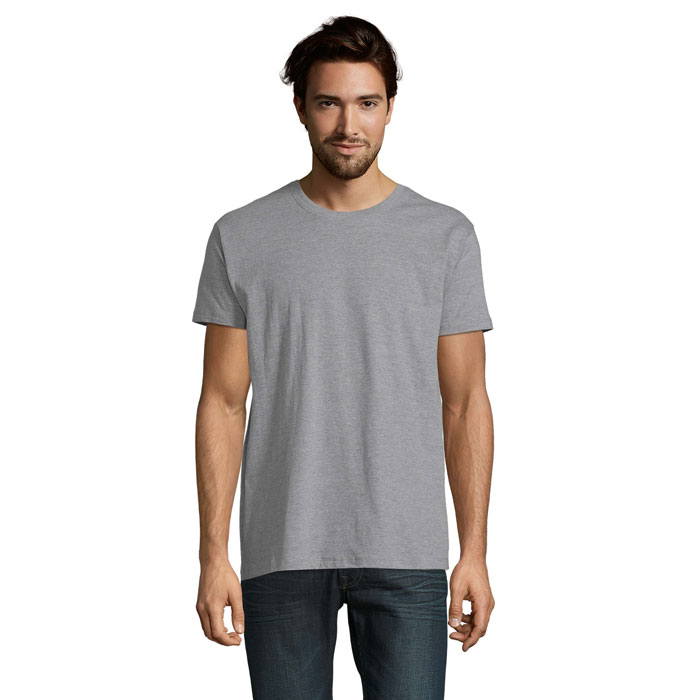 IMPERIAL - IMPERIAL MEN T-Shirt 190g - bedrukt of onbedrukt verkrijgbaar - Grijs Gemeleerd