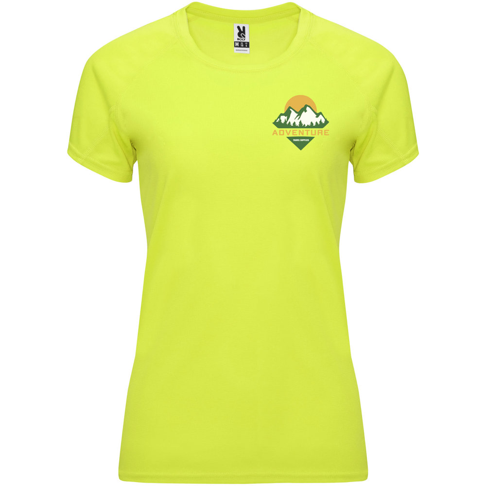 Bahrain 135 g/m² sportshirt met korte mouwen voor dames