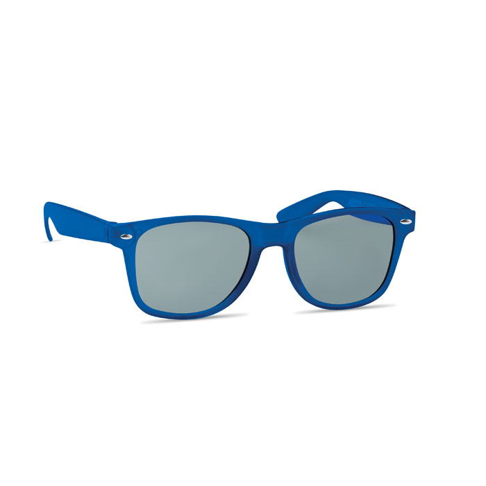 MACUSA - Zonnebril in RPET - met logo of onbedrukt bestellen - Transparant Blauw