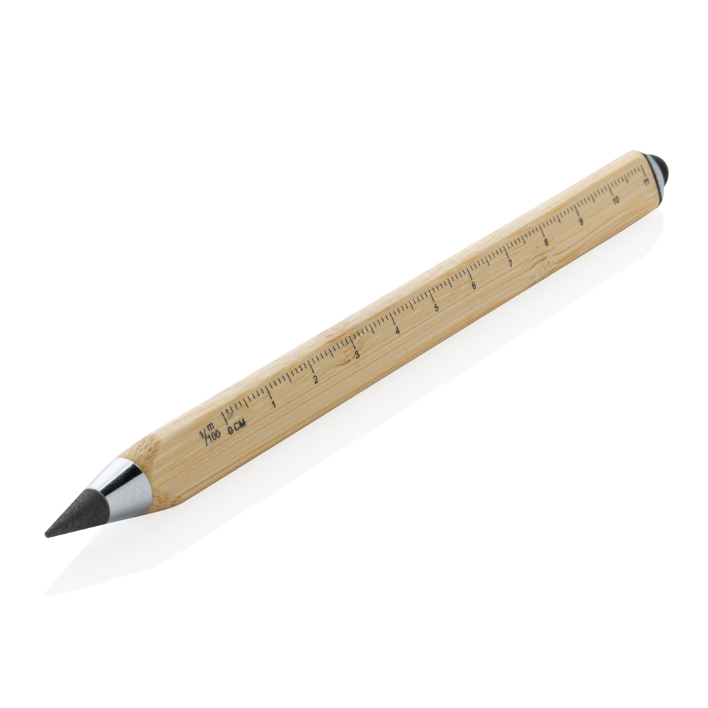 Eon bamboe infinity multitasking pen - bedrukt of onbedrukt verkrijgbaar