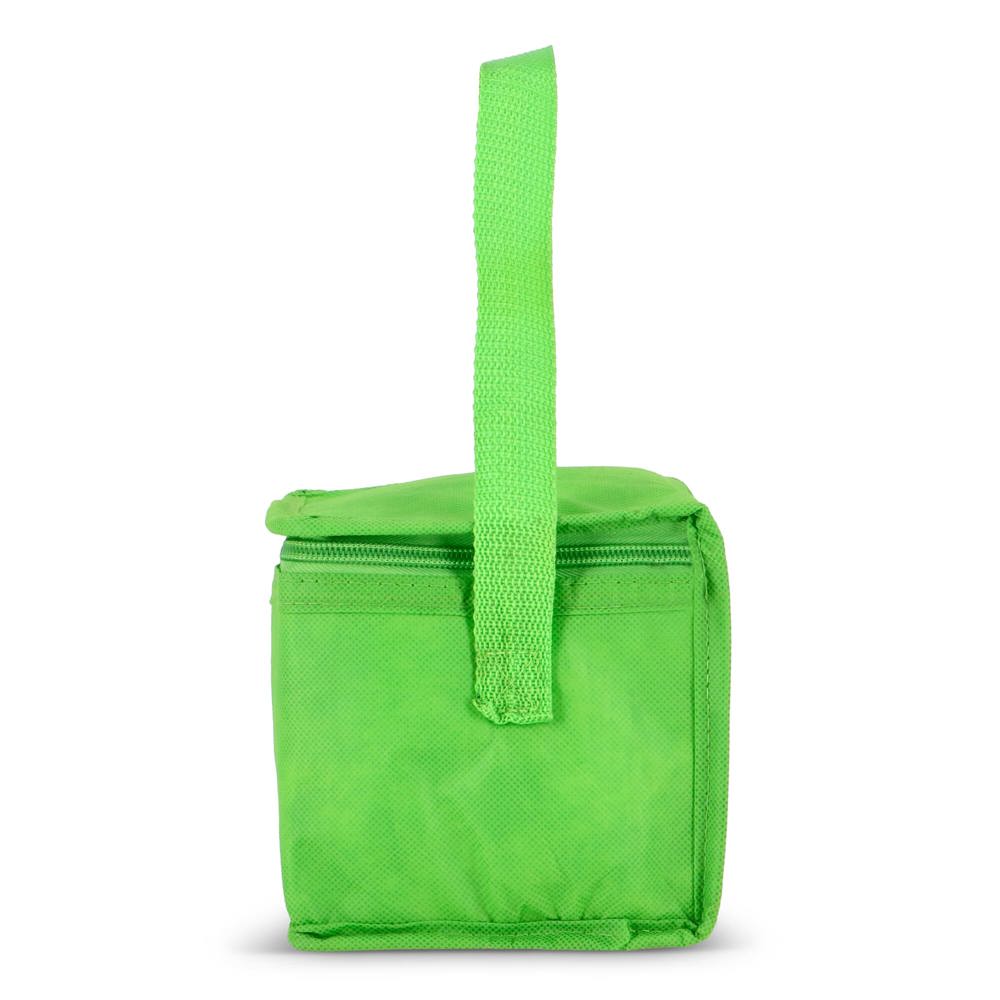 R-PET koeltas voor 6 blikjes, non-woven, 20 x 13 x 12,5 cm, 75 g/m²