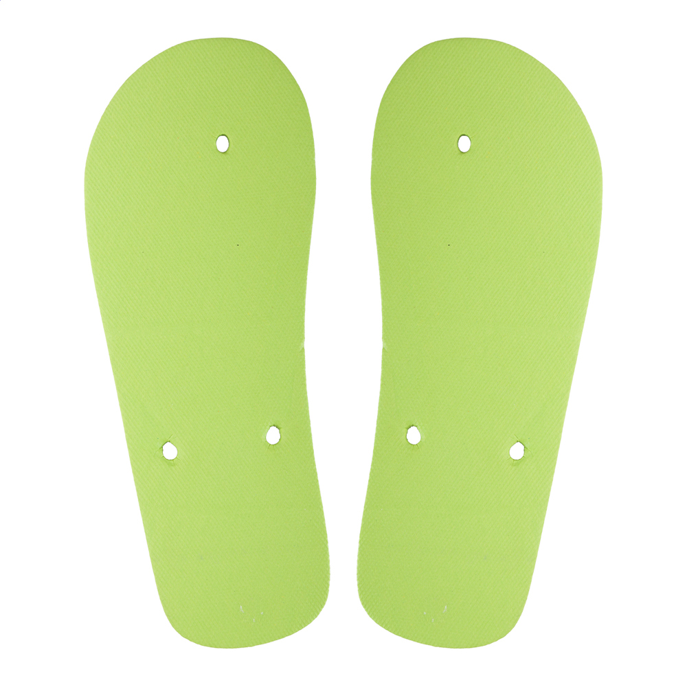 CreaPlaya - custom made strand slippers - kopen of bedrukken - 42-44-groen (A)