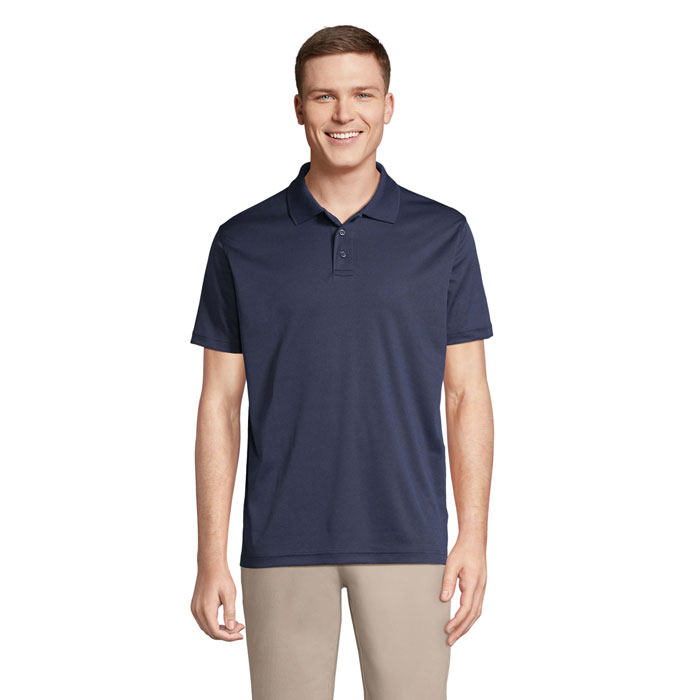 PITCHER - PITCHER UNISEX POLO - met logo of onbedrukt bestellen - Koningsblauw