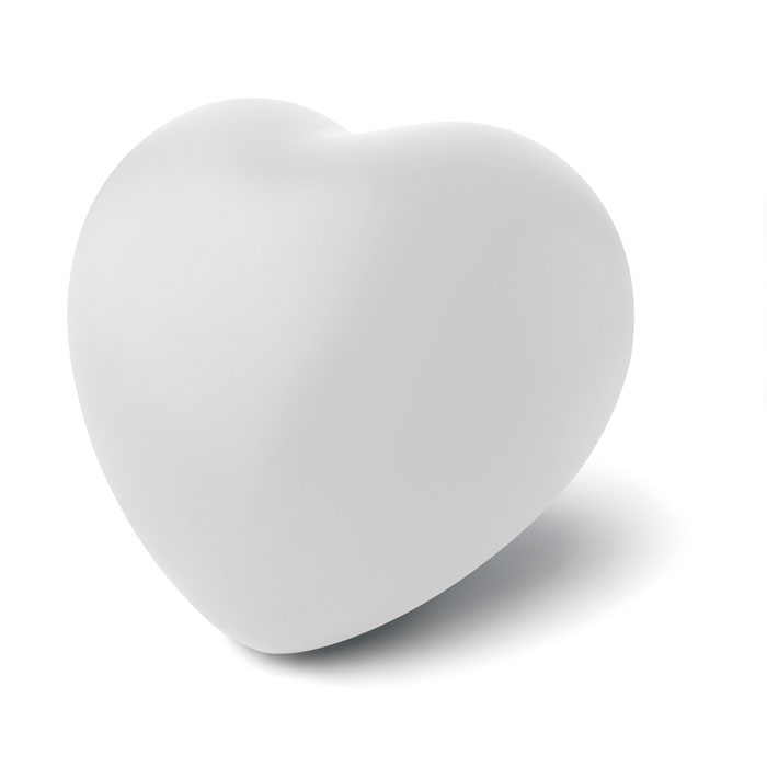 LOVY - Anti-stress hart - kopen of bedrukken - wit