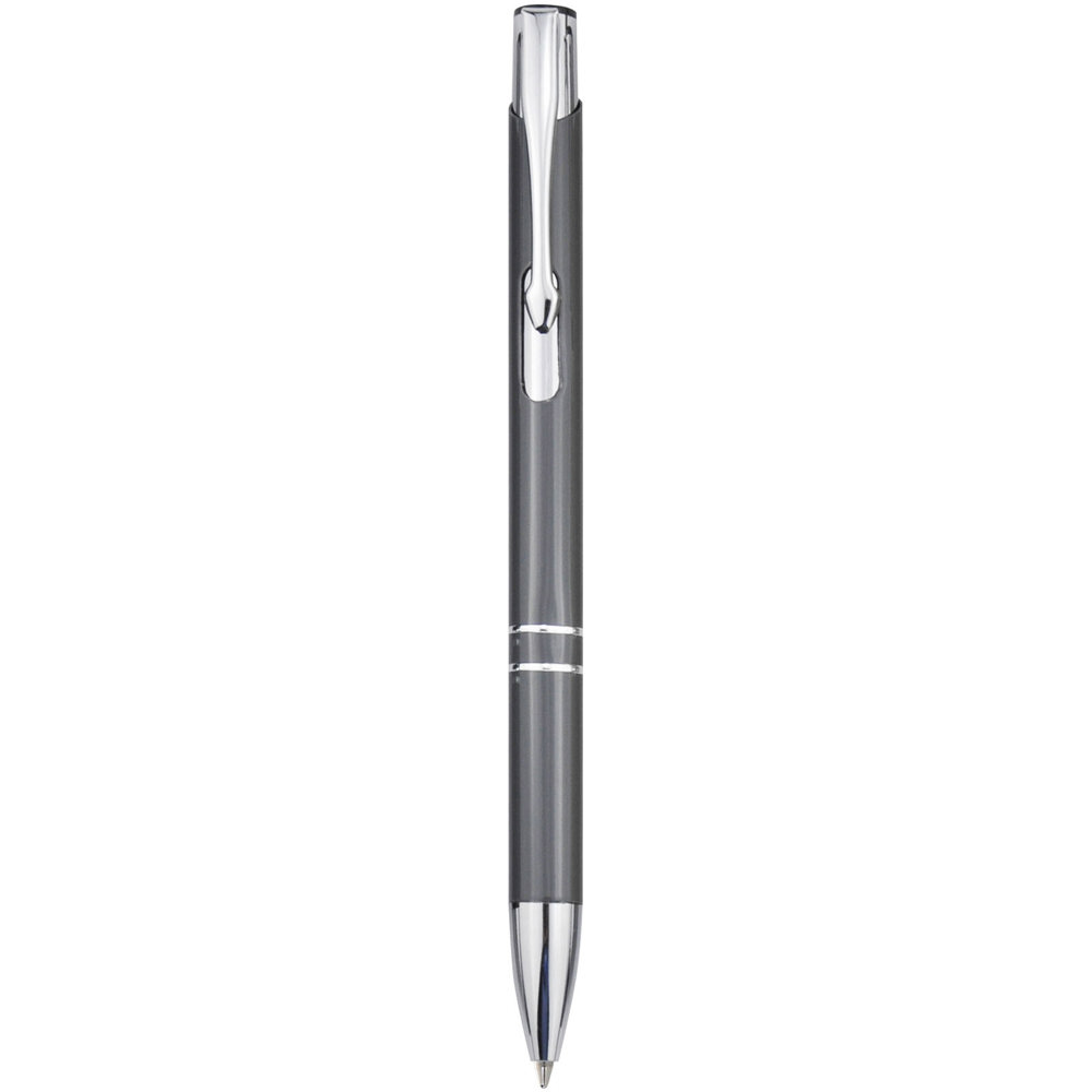 Moneta aluminium balpen (blauwe inkt)