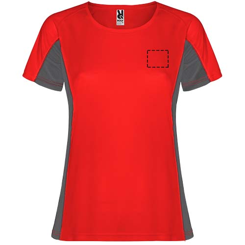 Shanghai 140 g/m² sportshirt met korte mouwen voor dames