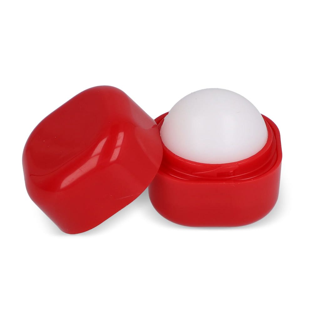 Kubieke lippenbalsem gerecycled ABS - kopen of bedrukken - rood