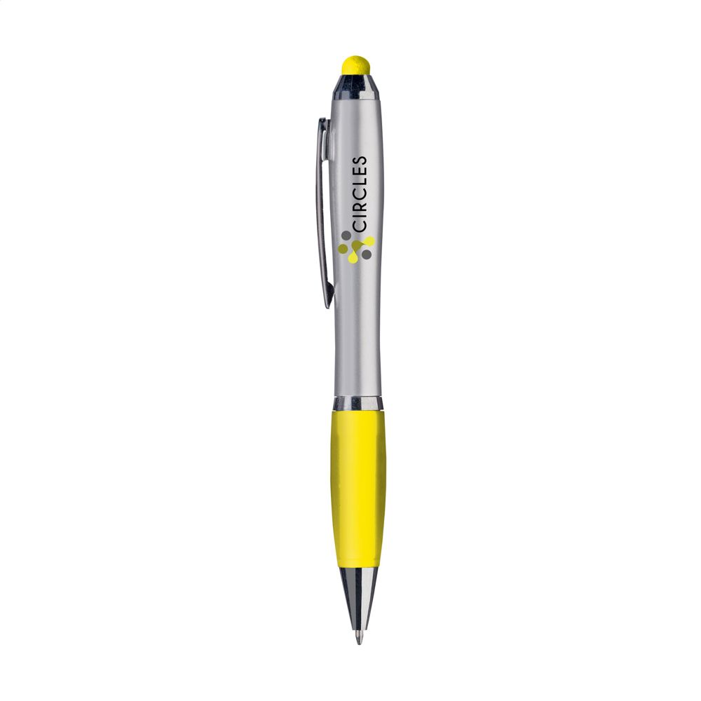 Athos Touch stylus pen - bedrukt of onbedrukt verkrijgbaar - Geel