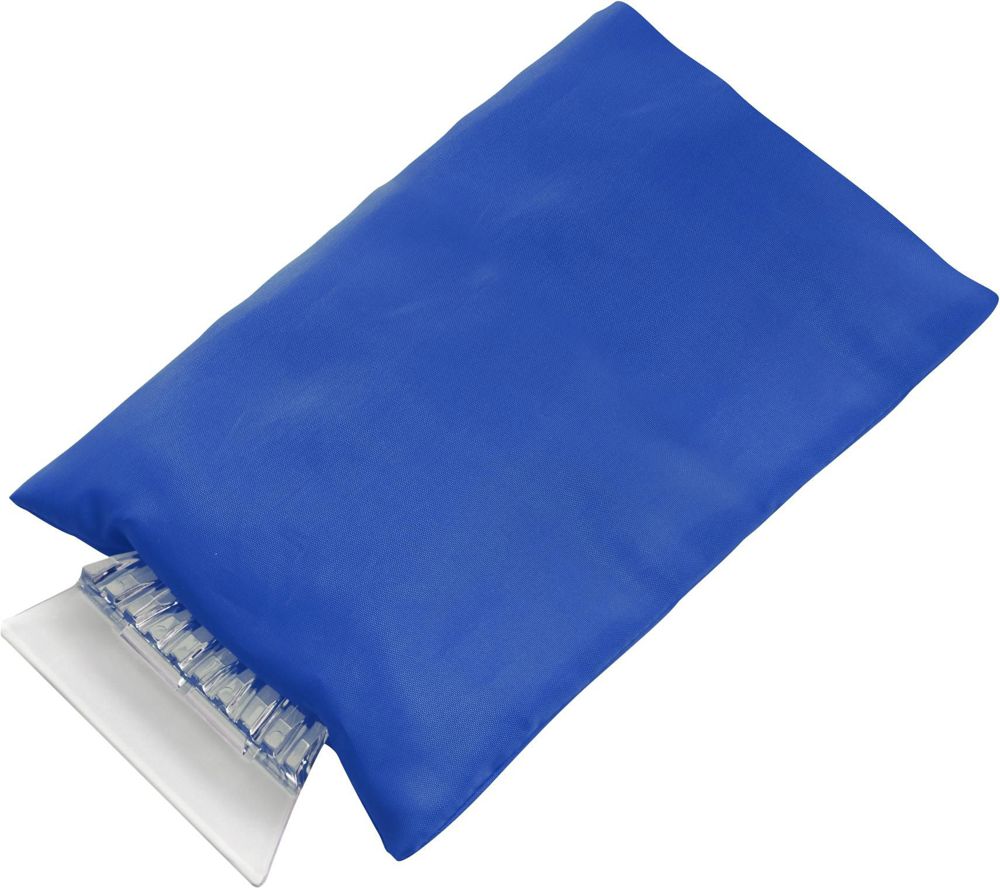 ABS ijskrabber met polyester want Doris - kopen of bedrukken - kobaltblauw