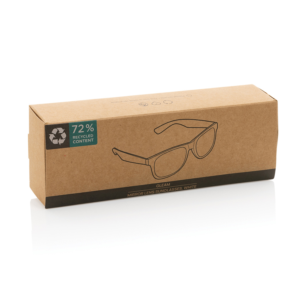 Gleam RCS zonnebril met gerecycled PC spiegelglas