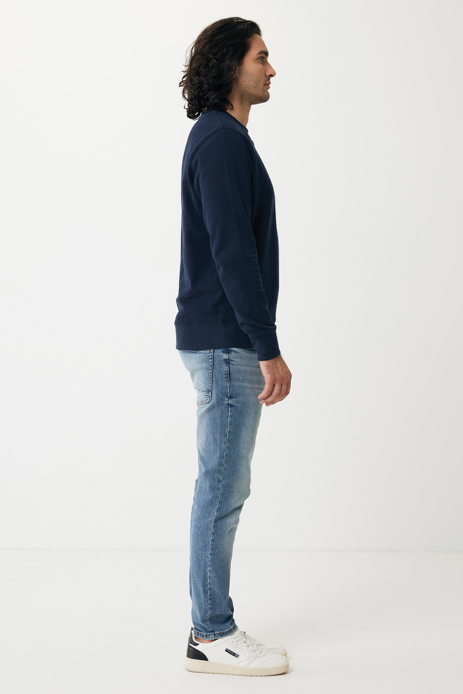 IQONIQ Etosha lichtgewicht gerecycled katoen sweater