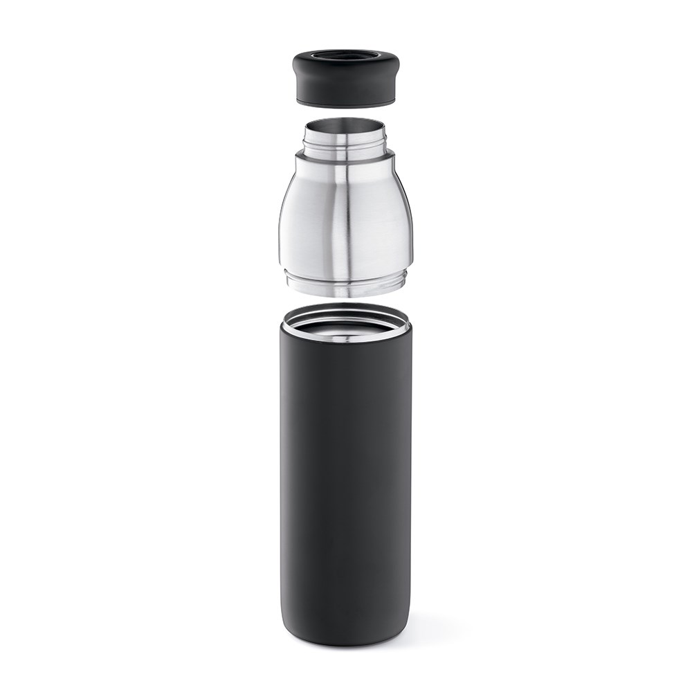 Colorado fles gerecycled roestvrij staal 760 ml - Zwart