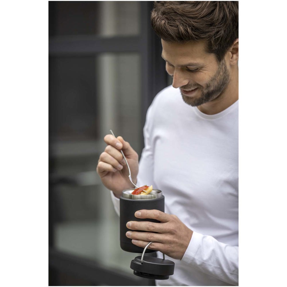 Doveron 500 ml geïsoleerde lunchpot van gerecycled roestvrij staal
