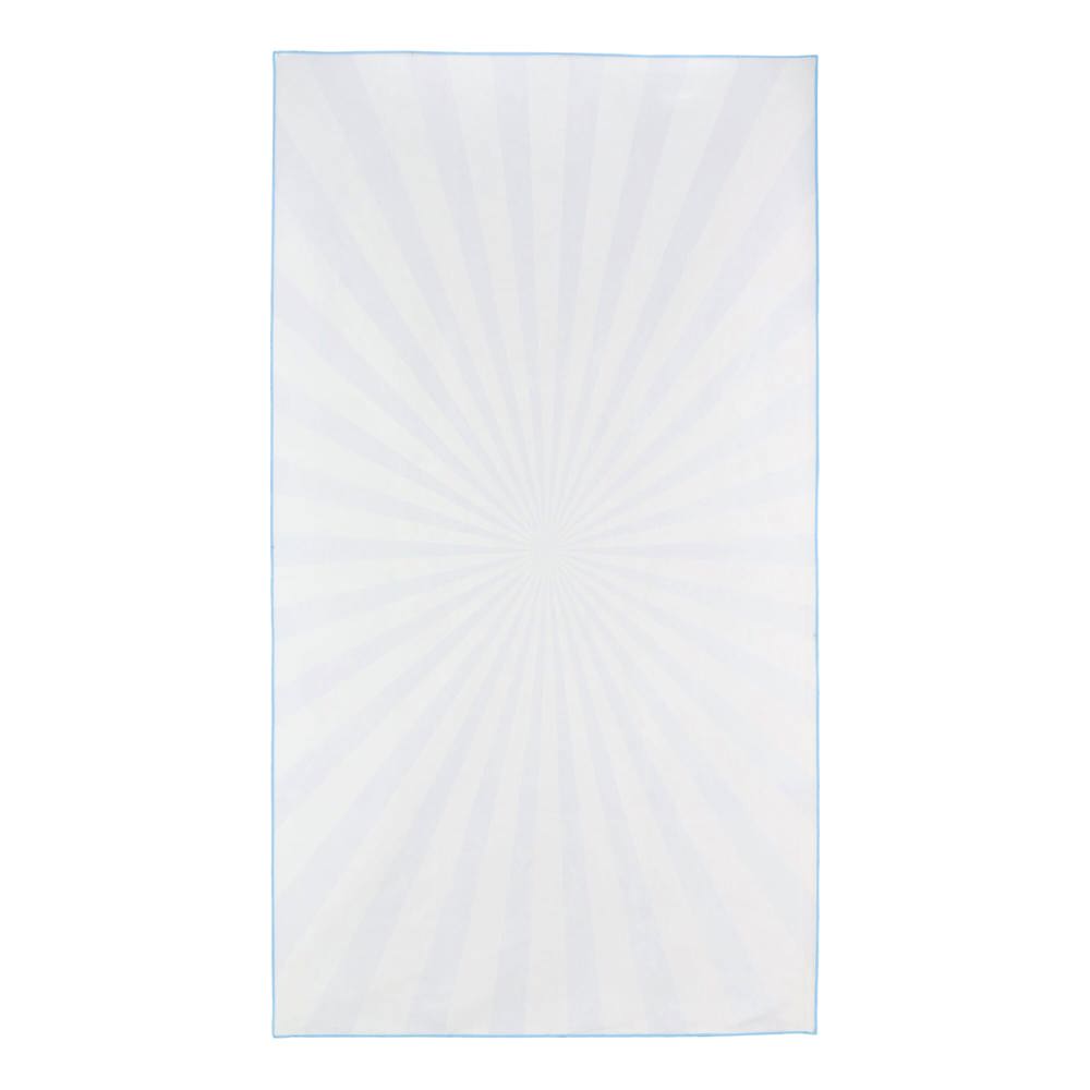 R-PET sneldrogende strandlaken 100x180cm met opbergzak (200g/m²) sublimatie