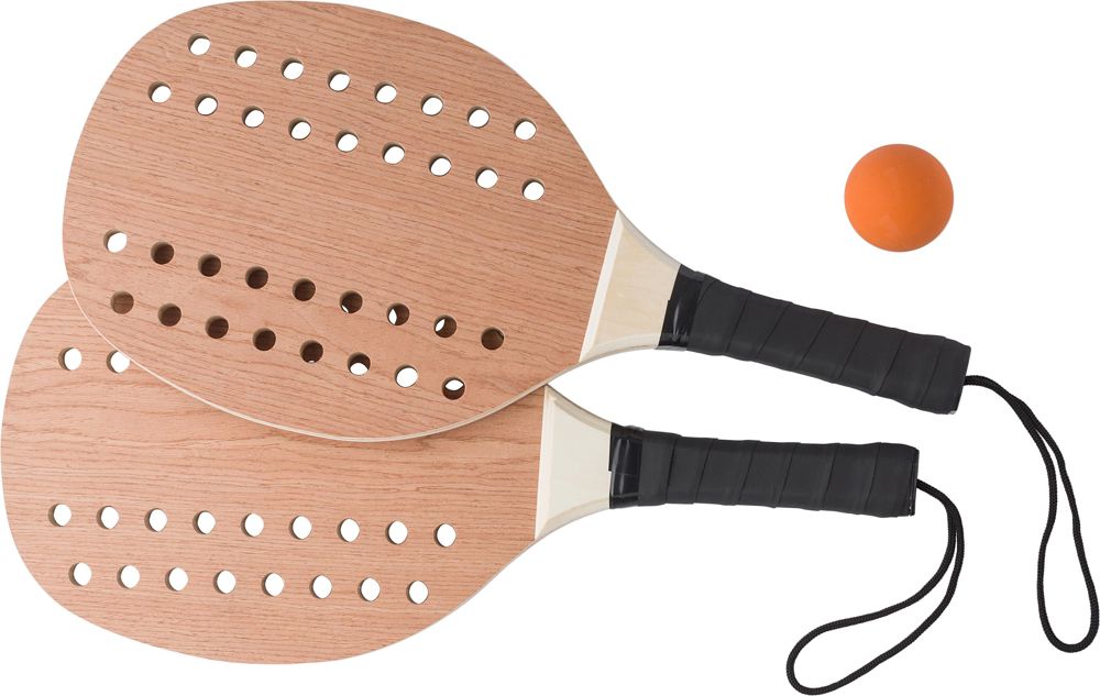 Tennis set van palissanderhout Sergio