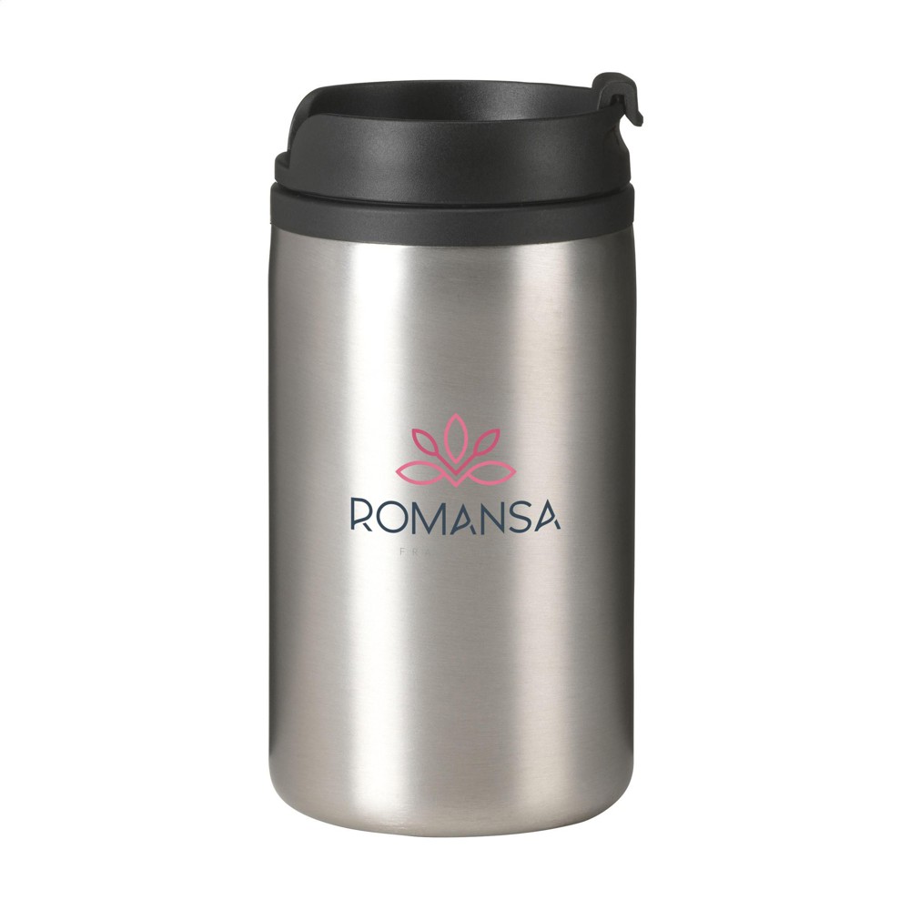 Thermo Can RCS Recycled Steel 300 ml thermosbeker - zilver (± PMS Silver)