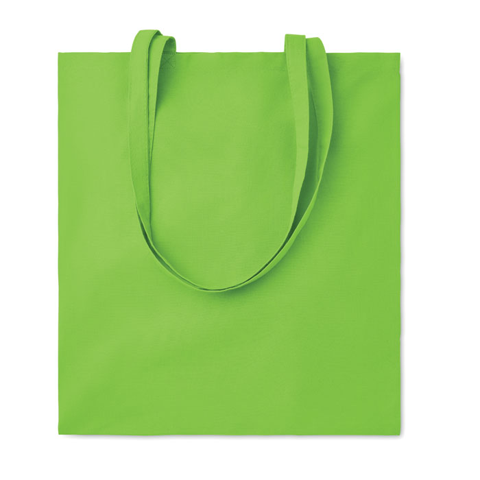 COTTONEL COLOUR++ - Boodschappentas 180 g/m² - bedrukt of onbedrukt verkrijgbaar - Limoen