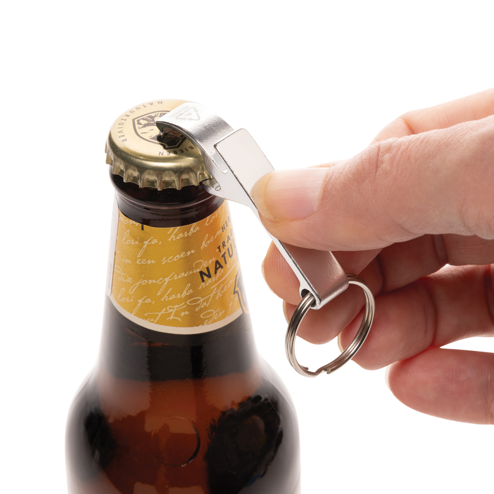 RCS fles- en blikopener van gerecycled aluminium