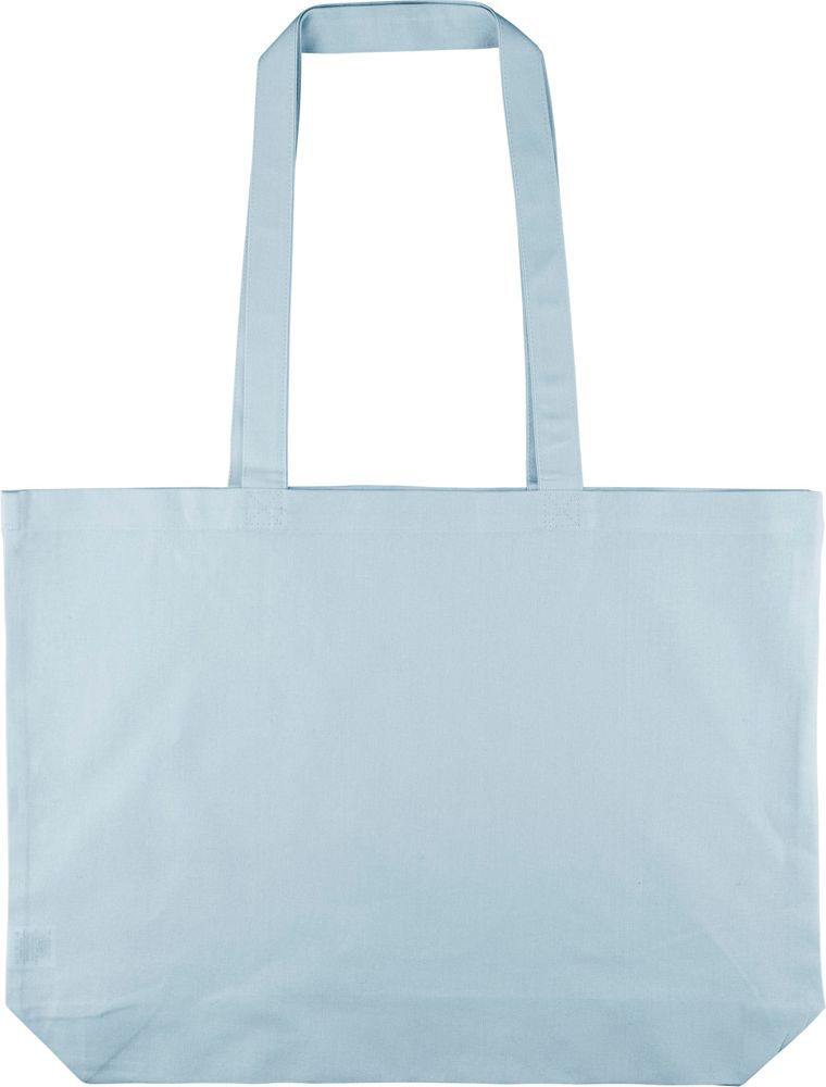 Katoen (140 gsm) boodschappentas Tarin - voor bedrijven en relatiegeschenken - Pastel blauw